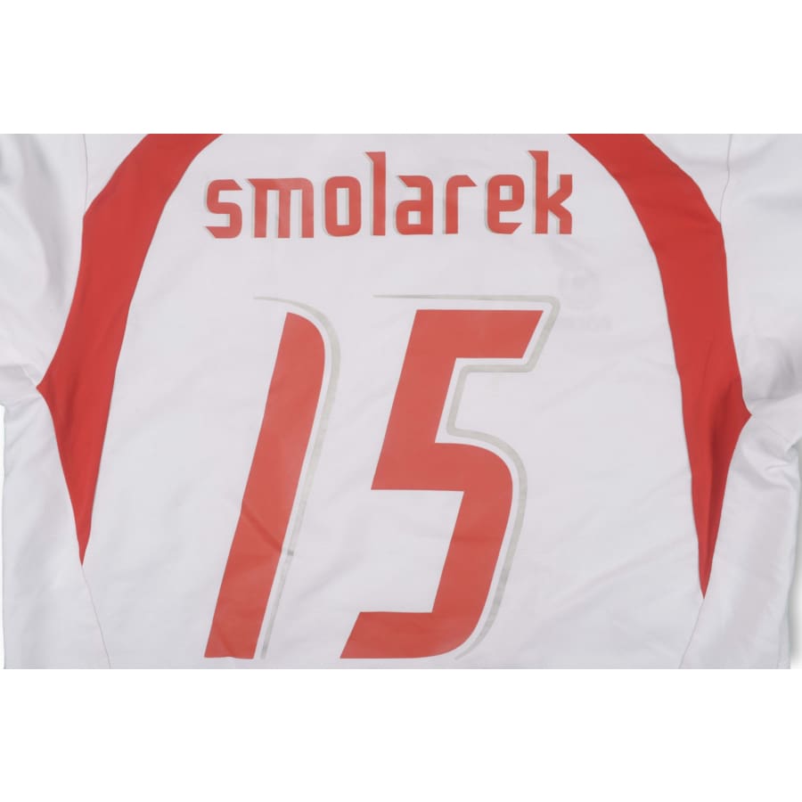 Maillot de football retro équipe de Pologne N°15 SMOLAREK 2008-2009 - Puma - Pologne