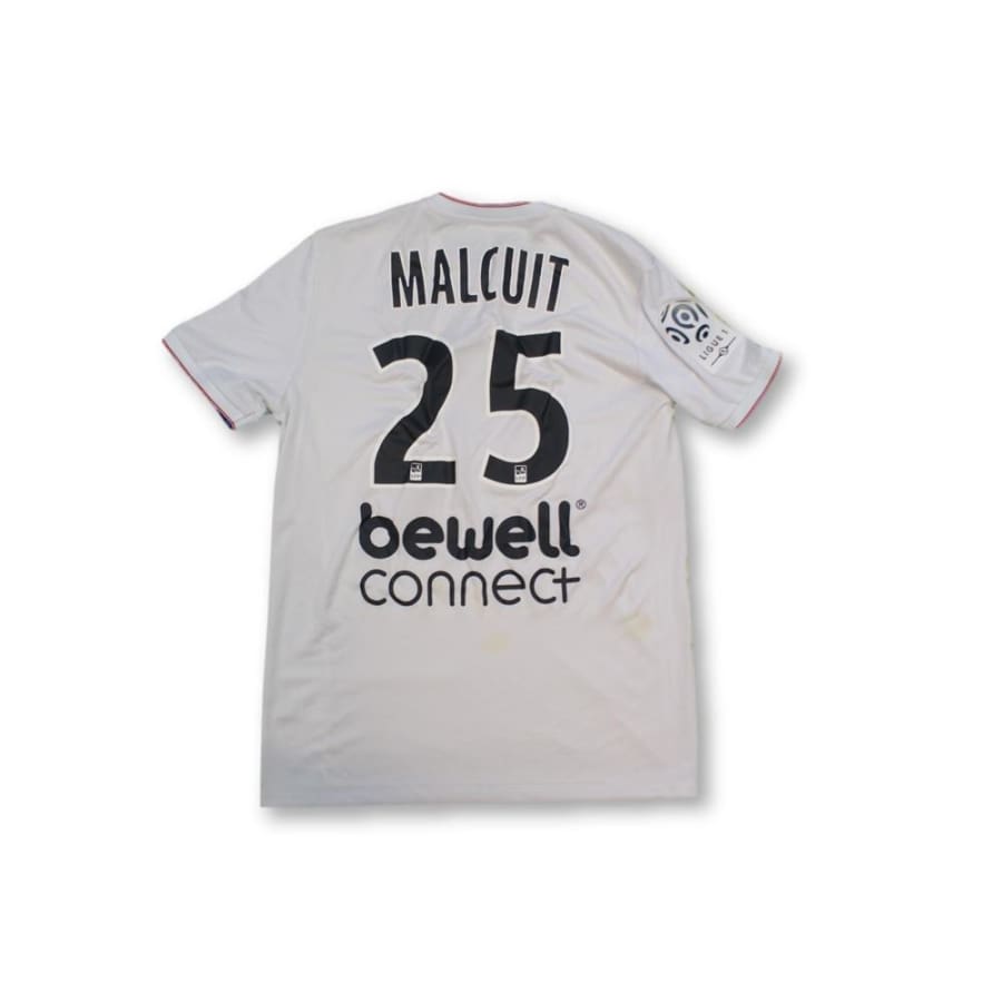 Maillot de football rétro extérieur AS Saint-Etienne N°25 MALCUIT 2015-2016 - Le coq sportif - AS Saint-Etienne