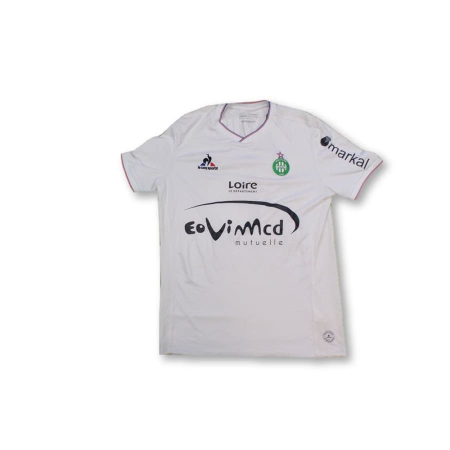 Maillot de football rétro extérieur AS Saint-Etienne N°25 MALCUIT 2015-2016 - Le coq sportif - AS Saint-Etienne