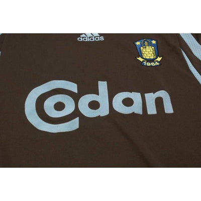 Maillot de football rétro extérieur Brondby IF 2007-2008 - Adidas - Autres championnats