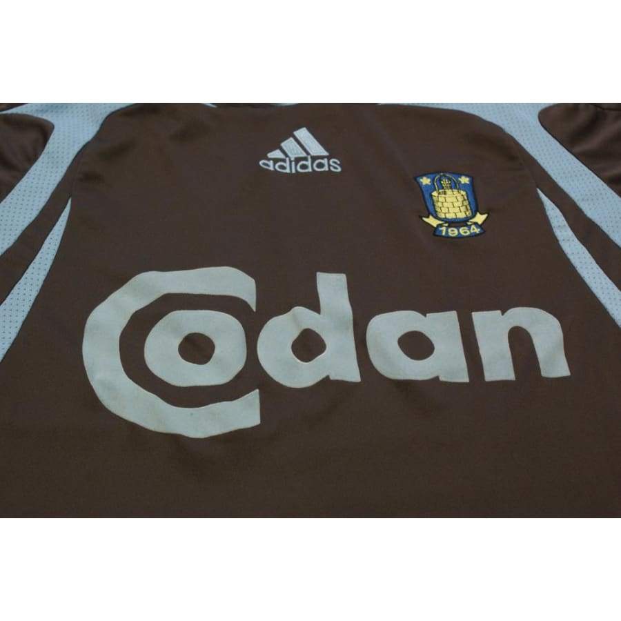 Maillot de football rétro extérieur Brondby IF 2007-2008 - Adidas - Autres championnats