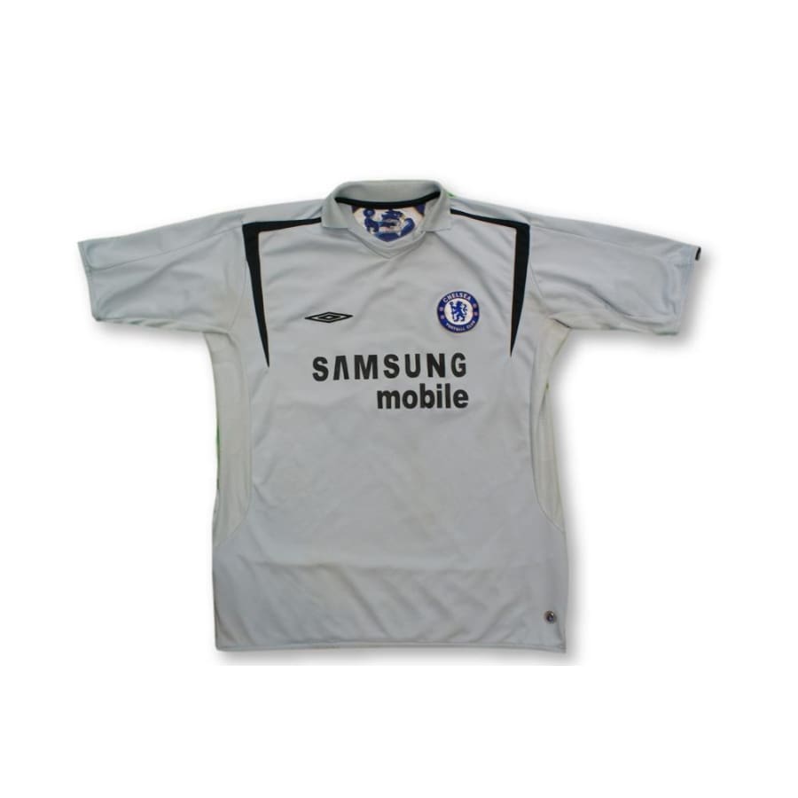 Maillot de football rétro extérieur Chelsea FC N°15 DROGBA 2005-2006 - Umbro - Chelsea FC