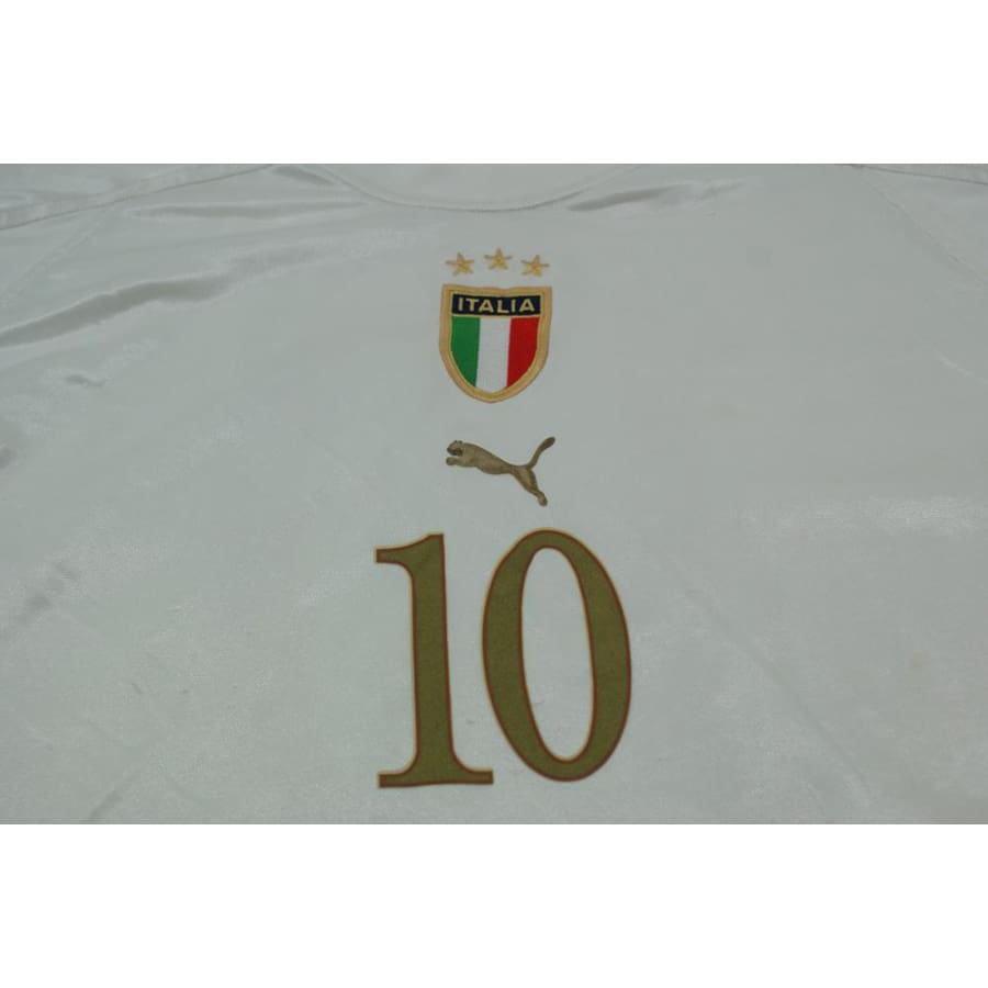 Maillot de football rétro extérieur équipe d’Italie N°10 TOTTI 2004-2005 - Puma - Italie