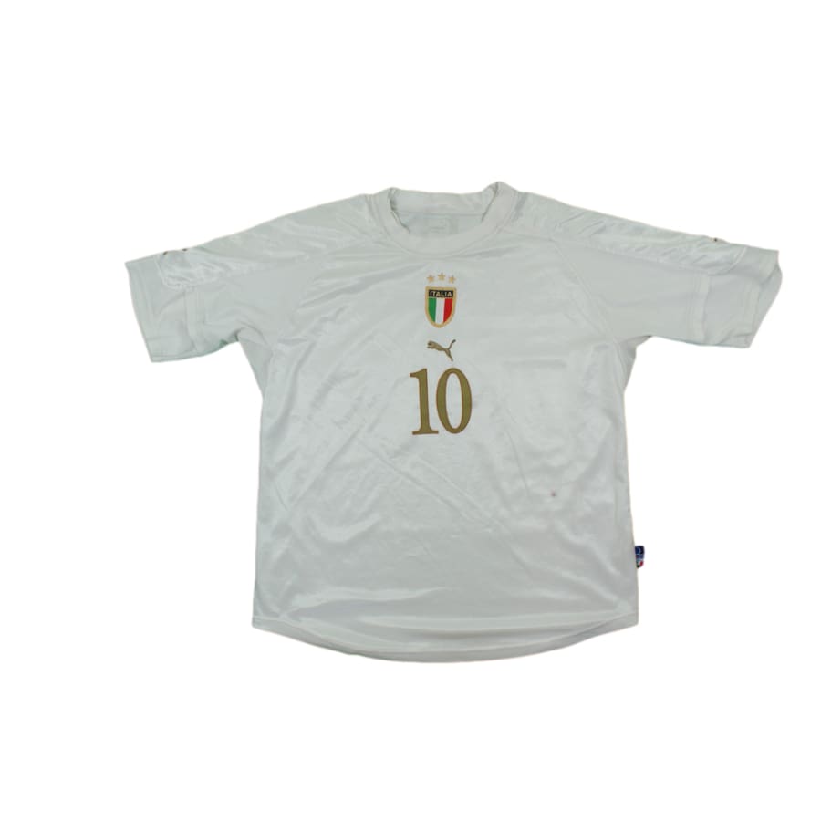 Maillot de football rétro extérieur équipe d’Italie N°10 TOTTI 2004-2005 - Puma - Italie