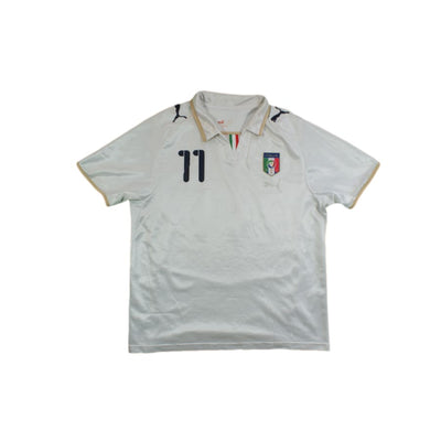 Maillot de football rétro extérieur équipe d’Italie N°11 GILARDINO 2008-2009 - Puma - Italie