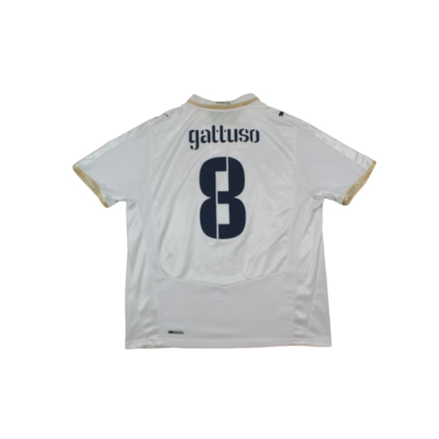 Reconditionné - Maillot foot rétro équipe d'Italie #8 GATTUSO 2008-2009 Reconditionné - Maillot foot rétro équipe d'Italie #8 GATTUSO 2008-2009