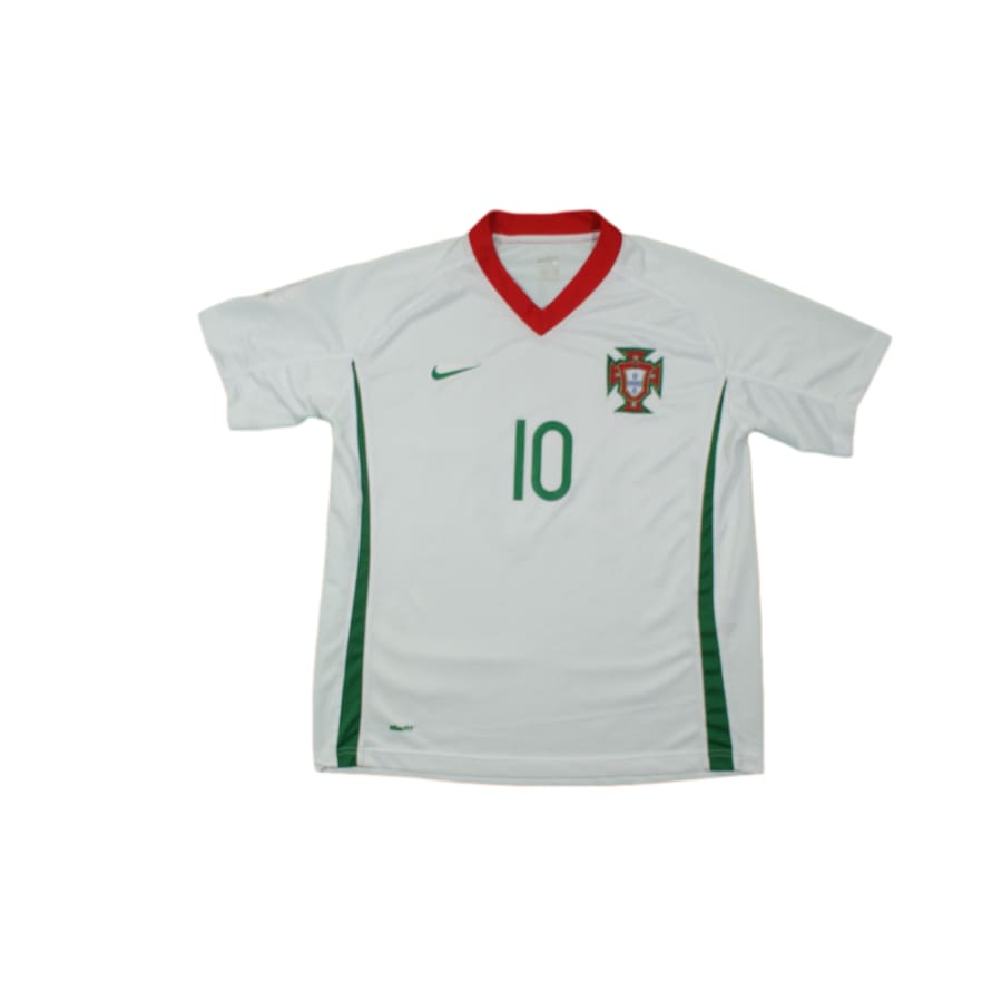 Maillot de football rétro extérieur équipe du Portugal N°10 GOMES 2008-2009 - Nike - Portugal