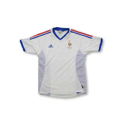 Maillot de football rétro extérieur Equipe de France 2002-2003 - Adidas - Equipe de France