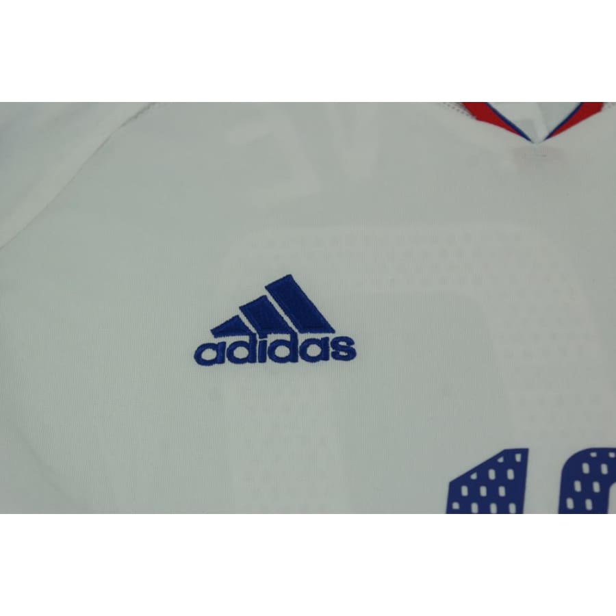 Maillot de football rétro extérieur Equipe de France N°10 ZIDANE 2004-2005 - Adidas - Equipe de France