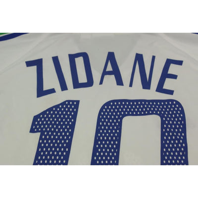 Maillot de football rétro extérieur Equipe de France N°10 ZIDANE 2004-2005 - Adidas - Equipe de France