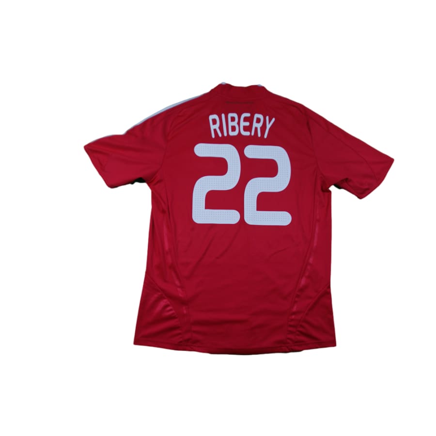 Maillot de football rétro extérieur Equipe de France N°22 RIBERY 2008-2009 - Adidas - Equipe de France