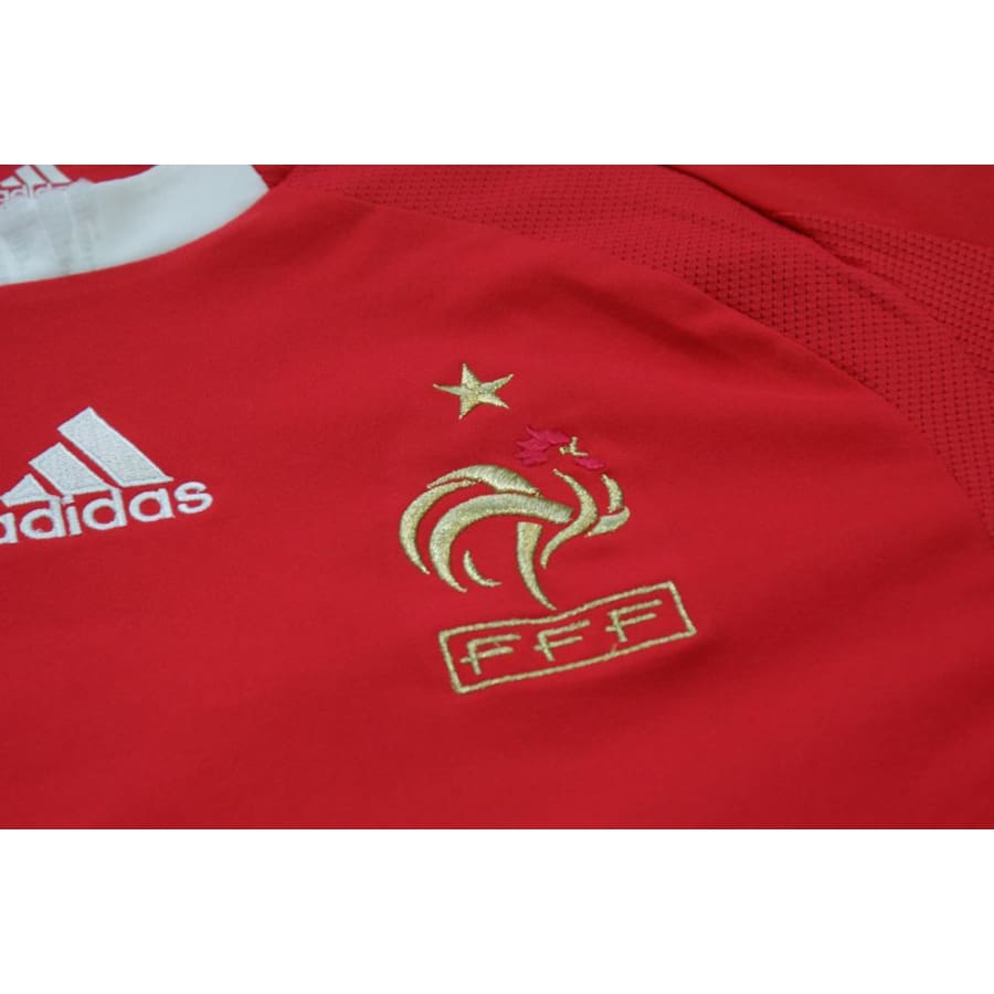 Maillot de football rétro extérieur Equipe de France N°39 ANELKA 2008-2009 - Adidas - Equipe de France