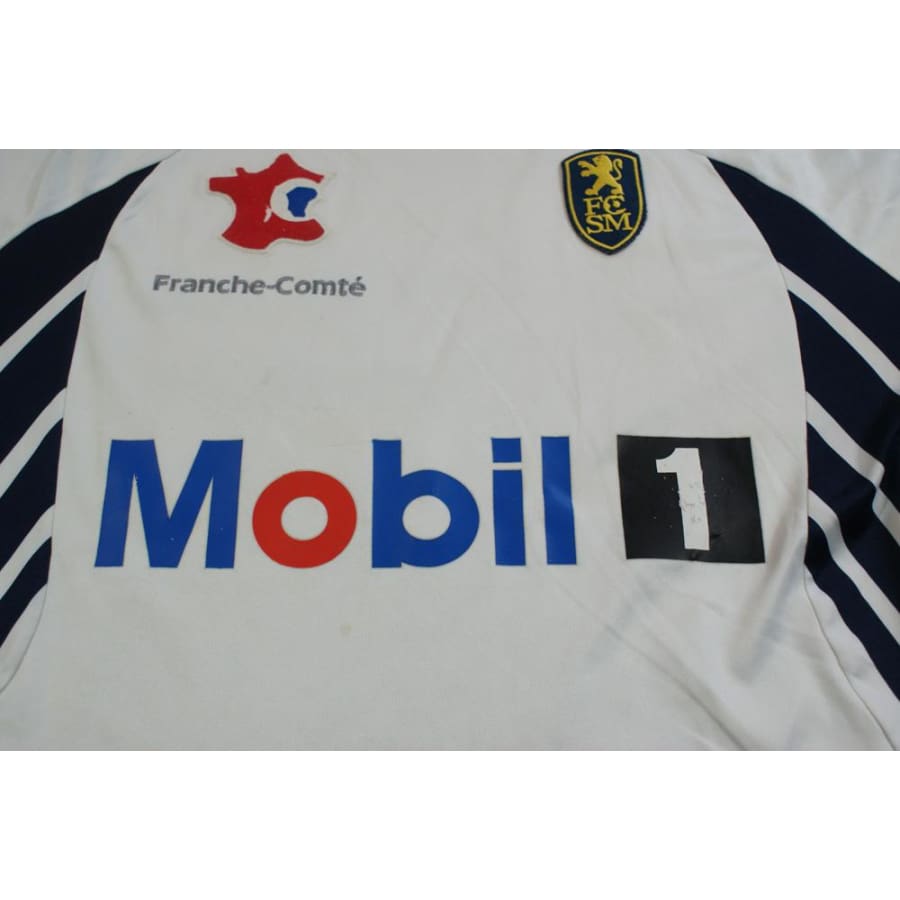 Maillot de football rétro extérieur FC Sochaux-Montbéliard 2007-2008 - Lotto - FC Sochaux-Montbéliard