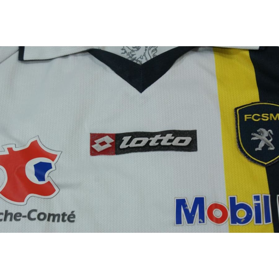 Maillot de football rétro extérieur FC Sochaux-Montbéliard 2010-2011 - Lotto - FC Sochaux-Montbéliard