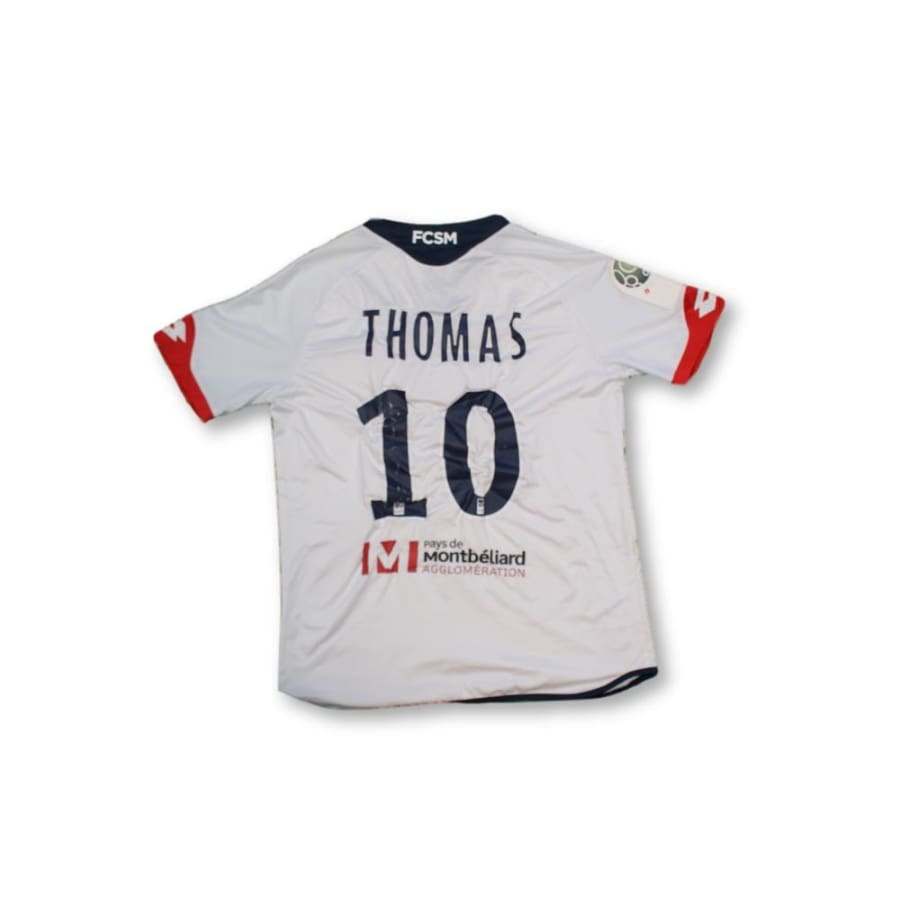 Maillot de football rétro extérieur FC Sochaux-Montbéliard N°10 THOMAS 2015-2016 - Lotto - FC Sochaux-Montbéliard