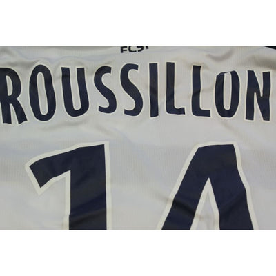 Maillot de football rétro extérieur FC Sochaux-Montbéliard N°14 ROUSSILLON 2012-2013 - Lotto - FC Sochaux-Montbéliard