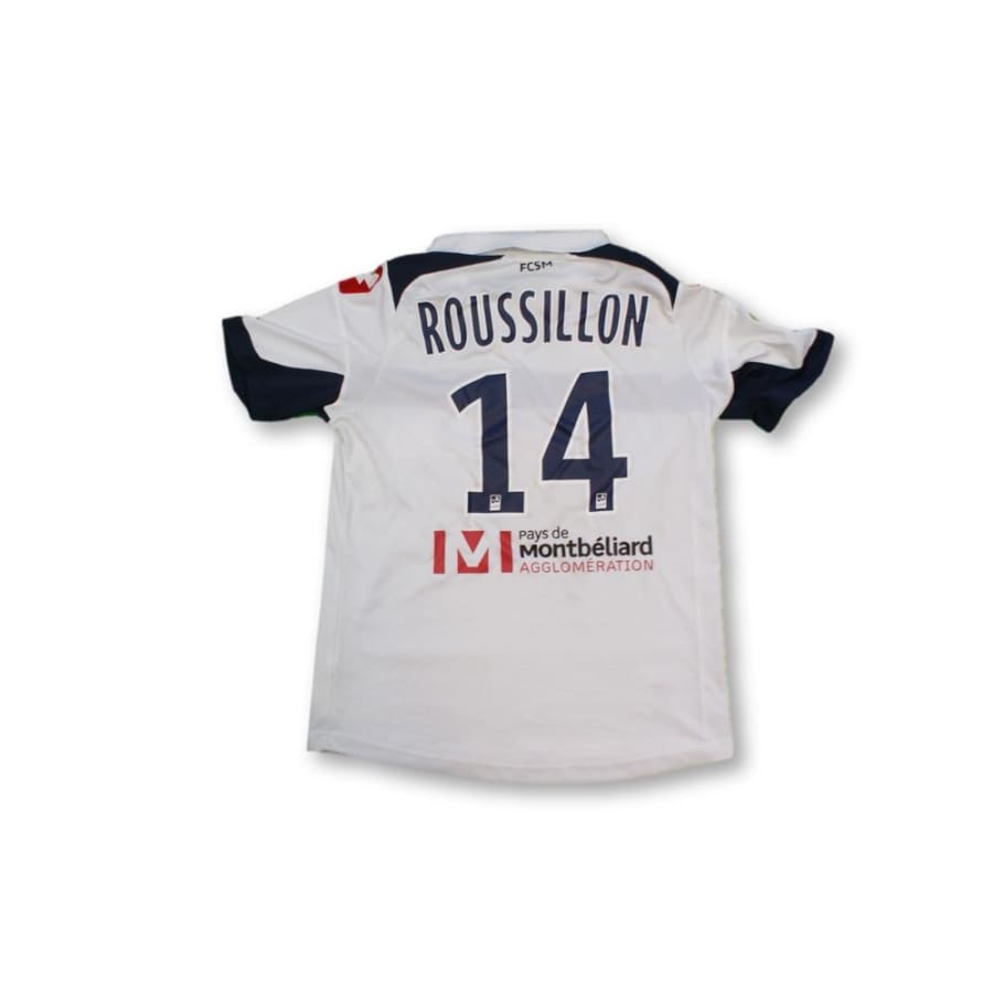 Maillot de football rétro extérieur FC Sochaux-Montbéliard N°14 ROUSSILLON 2012-2013 - Lotto - FC Sochaux-Montbéliard