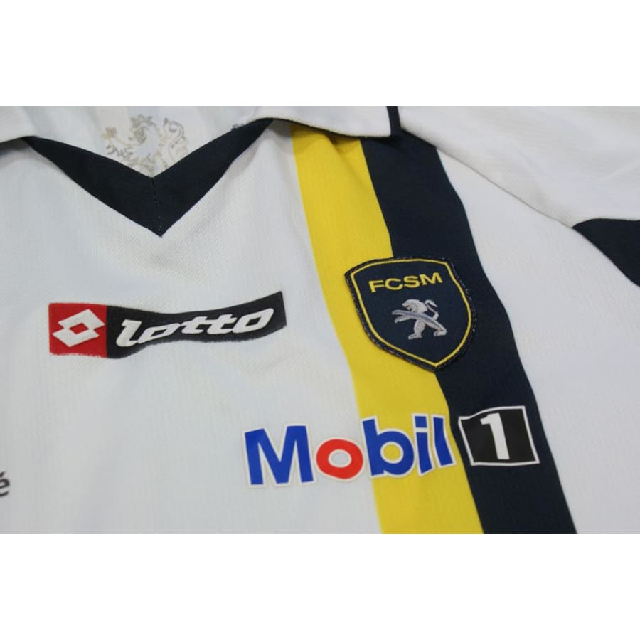 Maillot de football rétro extérieur FC Sochaux-Montbéliard N°15 MAIGA 2010-2011 - Lotto - FC Sochaux-Montbéliard