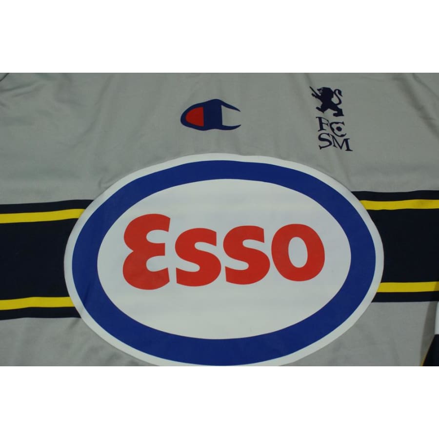 Maillot de football rétro extérieur FC Sochaux-Montbéliard N°4 2002-2003 - Champion - FC Sochaux-Montbéliard