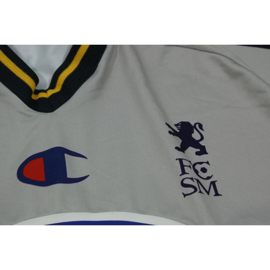 Maillot de football rétro extérieur FC Sochaux-Montbéliard N°4 2002-2003 - Champion - FC Sochaux-Montbéliard