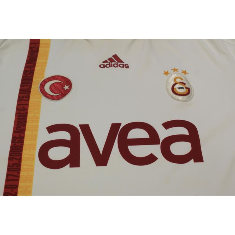 Maillot de football rétro extérieur Galatasaray N°10 METIN 2008-2009 - Adidas - Turc