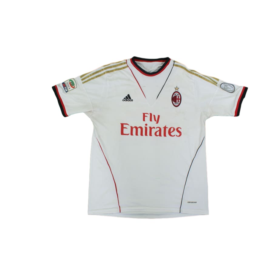 Maillot de football rétro extérieur Milan AC N°45 Balotelli 2013-2014 - Adidas - Milan AC