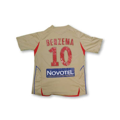 Maillot de football rétro extérieur Olympique Lyonnais N°10 BENZEMA 2007-2008 - Umbro - Olympique Lyonnais