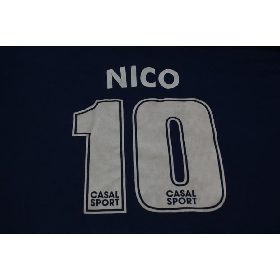 Maillot de football retro extérieur Parme AC N°10 NICO 2001-2002 - Champion - Parma Calcio