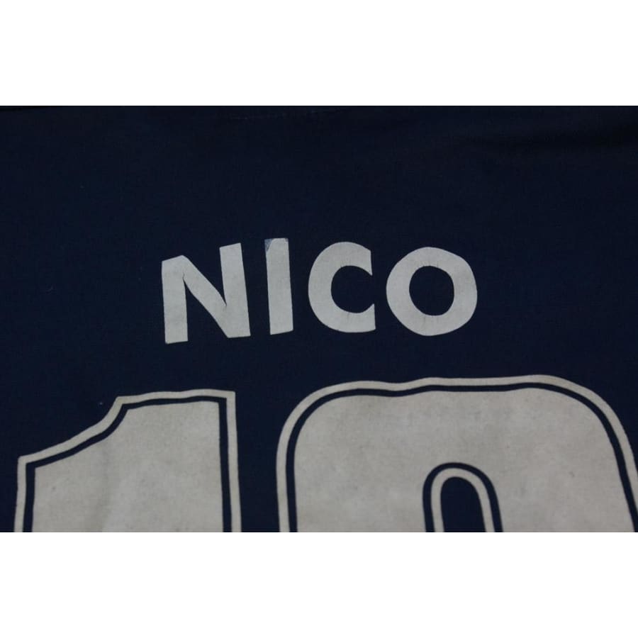 Maillot de football retro extérieur Parme AC N°10 NICO 2001-2002 - Champion - Parma Calcio