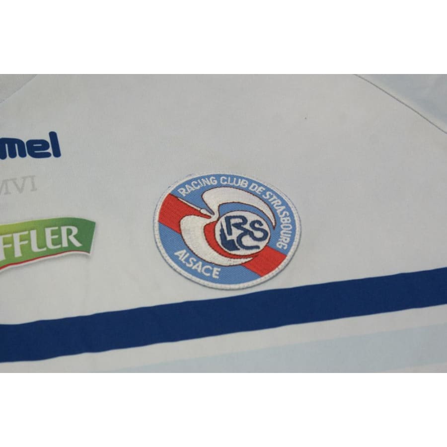 Maillot de football retro extérieur RC Strasbourg Alsace 2017-2018 - Hummel - RC Strasbourg Alsace