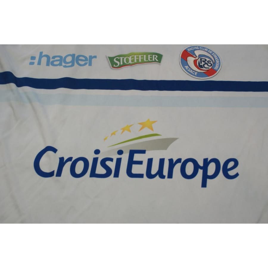 Maillot de football retro extérieur RC Strasbourg Alsace 2017-2018 - Hummel - RC Strasbourg Alsace