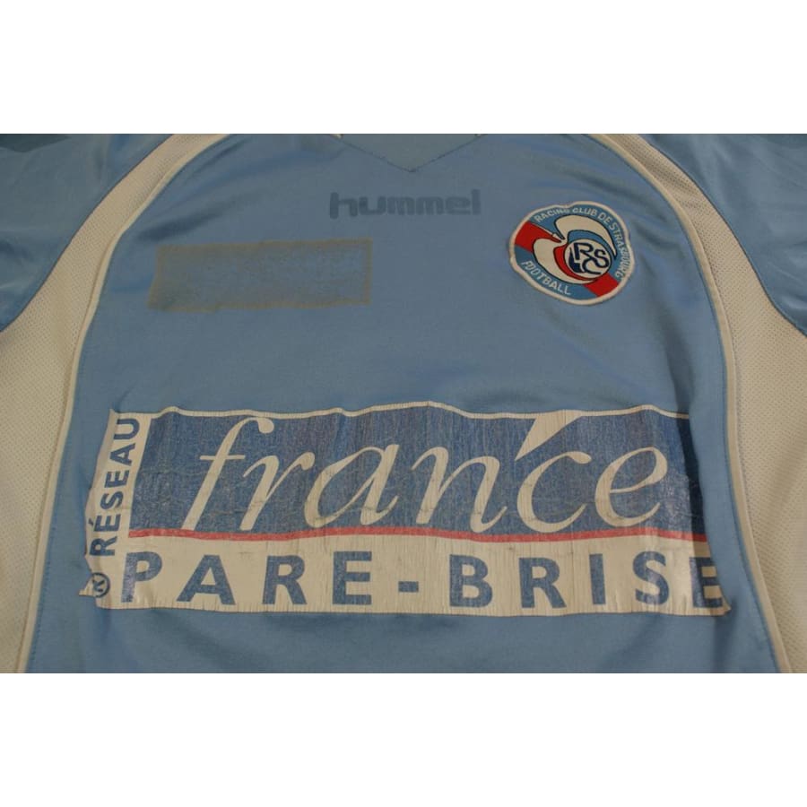 Maillot de football rétro extérieur RC Strasbourg Alsace N°10 MAEL 2007-2008 - Hummel - RC Strasbourg Alsace