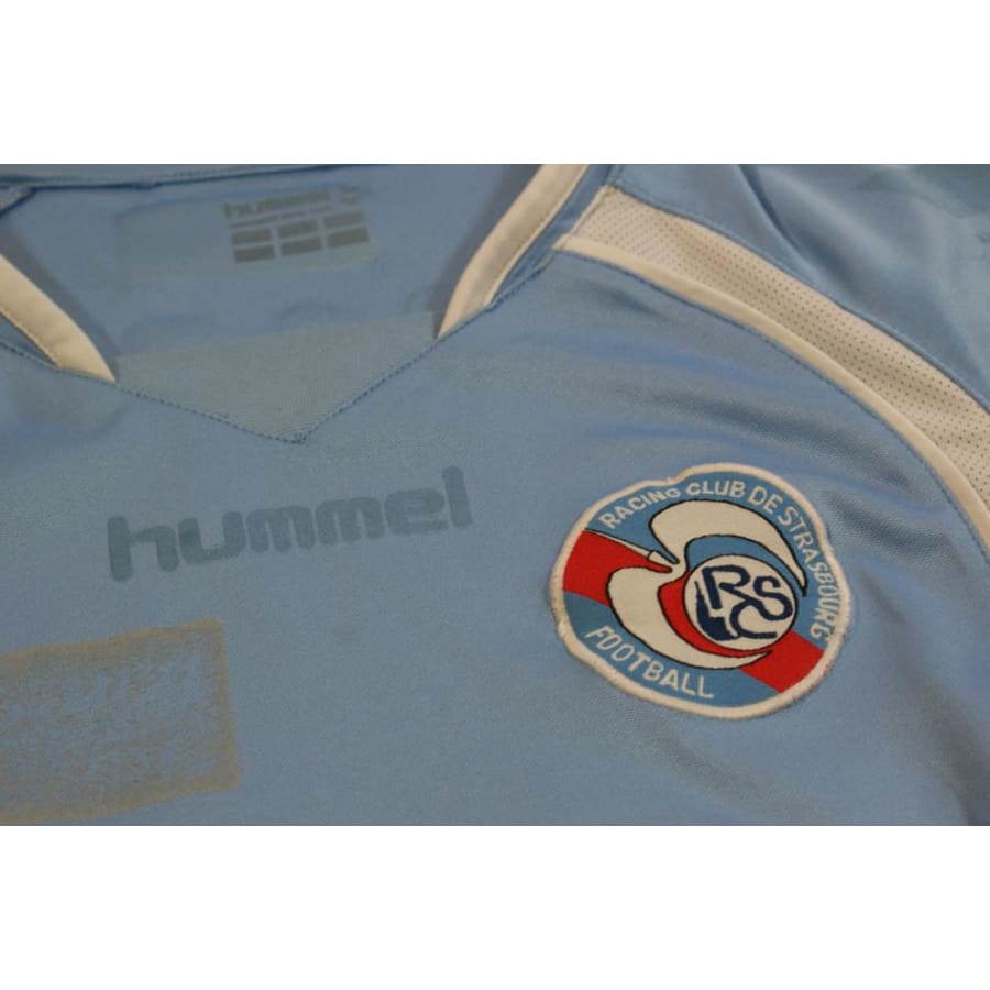 Maillot de football rétro extérieur RC Strasbourg Alsace N°10 MAEL 2007-2008 - Hummel - RC Strasbourg Alsace