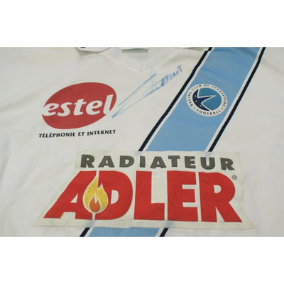 Maillot de football retro extérieur RC Strasbourg Alsace N°21 NICOLAS 2000-2001 - Asics - RC Strasbourg Alsace