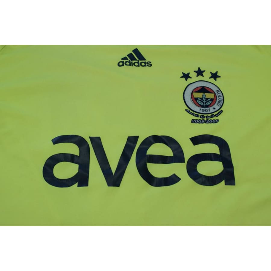 Maillot de football retro Fenerbahce N°67 HAKAN 2008-2009 - Adidas - Turc