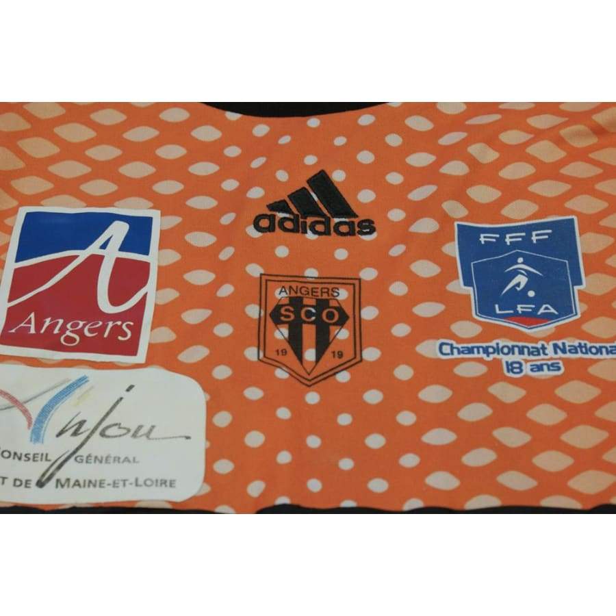 Maillot de football retro gardien SCO Angers N°16 Championnat National 18 ans - Adidas - Angers