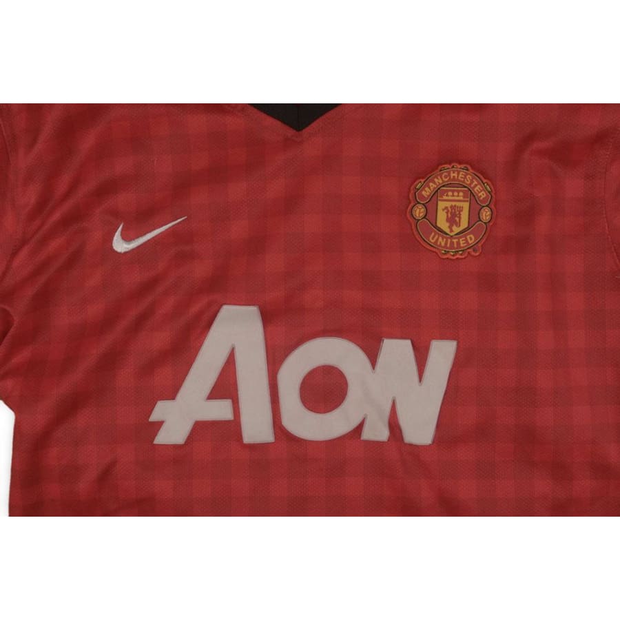 Maillot de football retro Manchester United N°10 ROONEY 2012-2013 - Nike - Manchester United