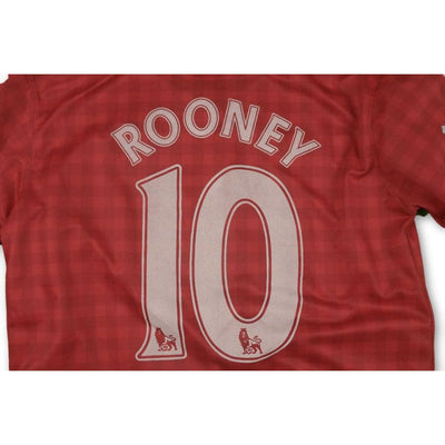 Maillot de football retro Manchester United N°10 ROONEY 2012-2013 - Nike - Manchester United