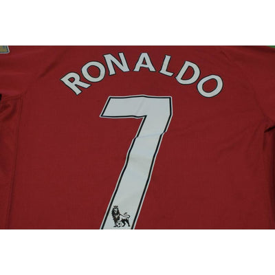 Maillot de football retro Manchester United N°7 RONALDO 2006-2007 - Nike - Manchester United