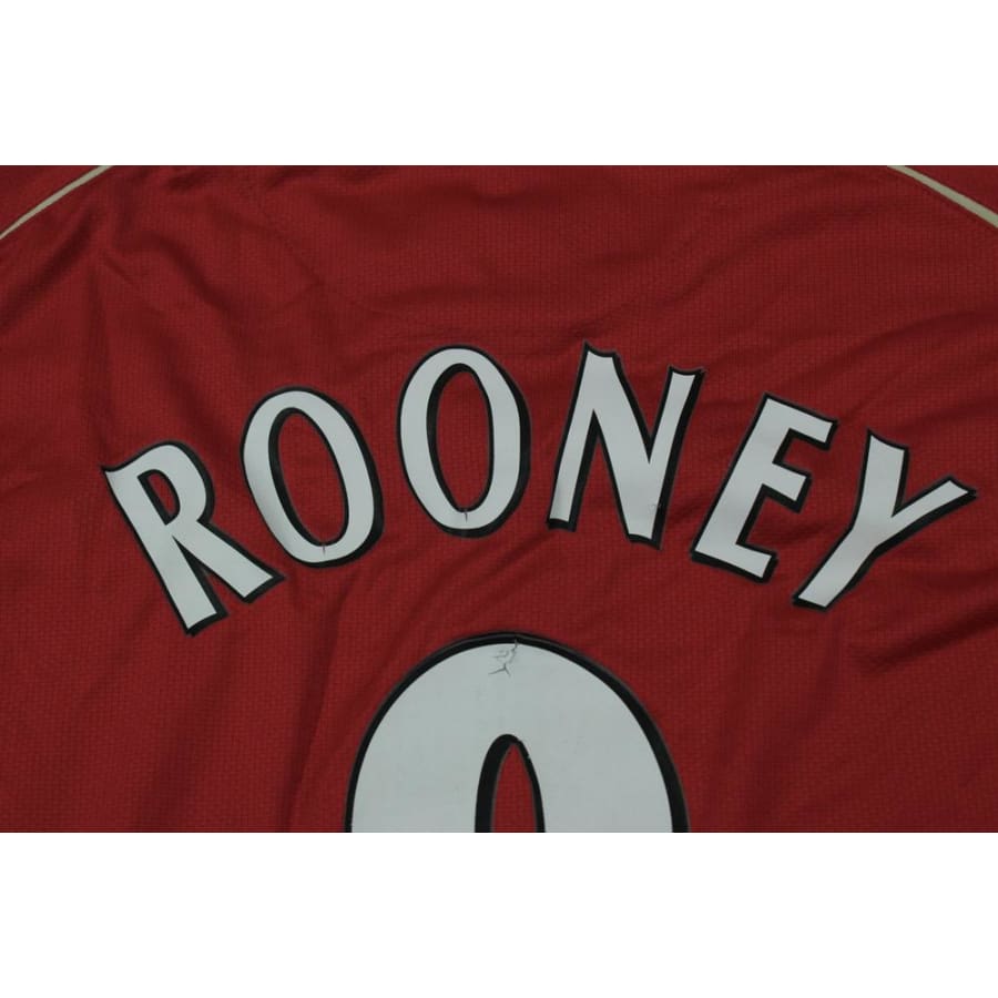 Maillot de football retro Manchester United N°8 ROONEY 2006-2007 - Nike - Manchester United
