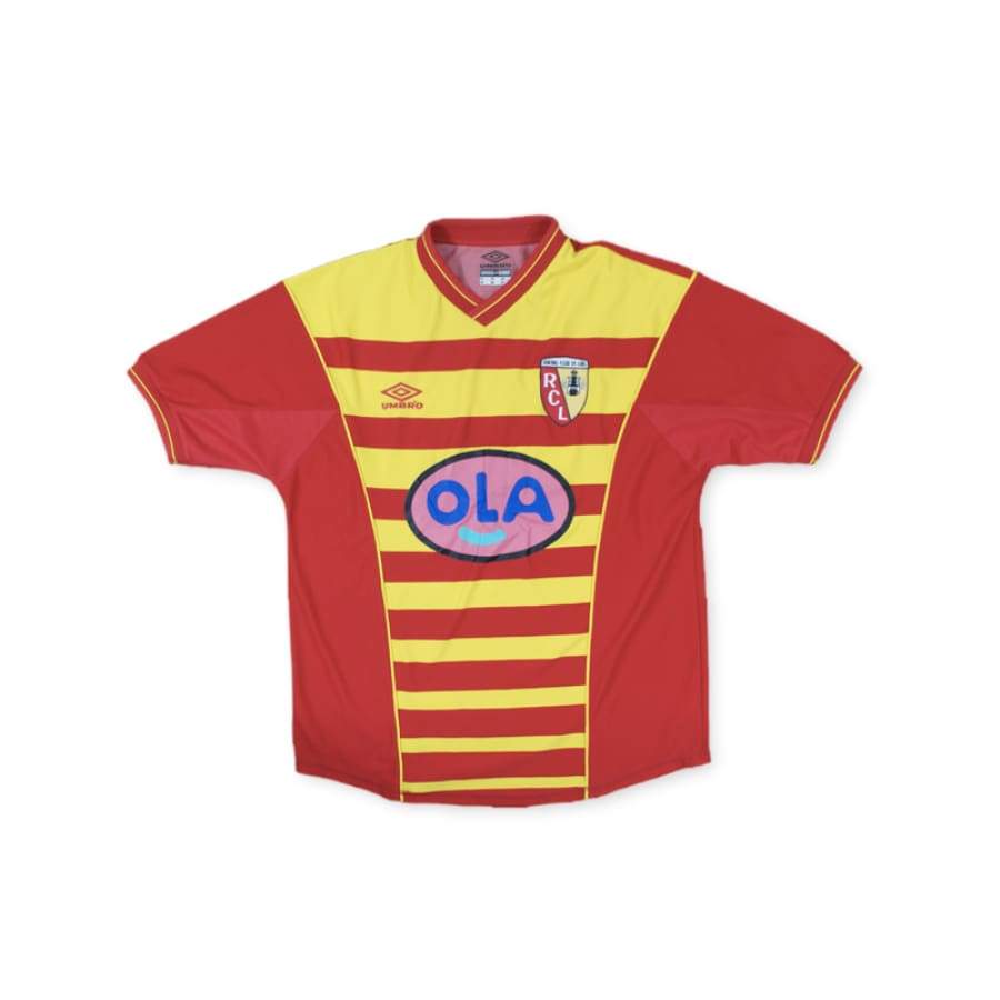 Maillot de football rétro RC Lens n°9 JOBOLO 2000-2001 - Umbro - RC Lens