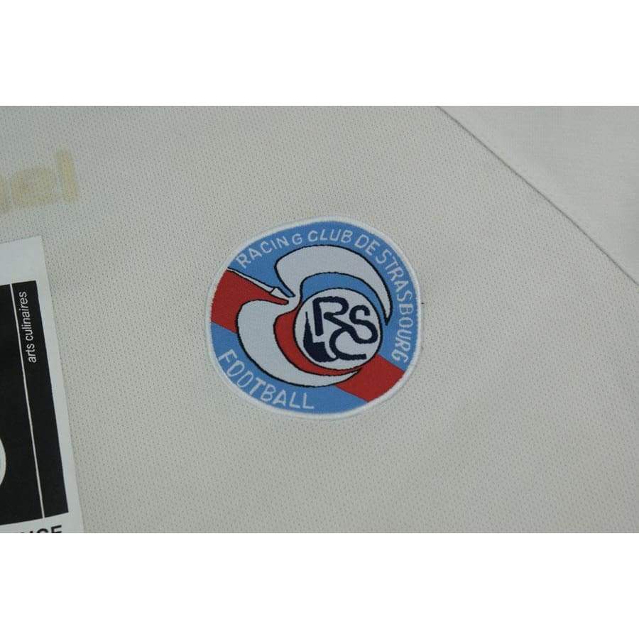 Maillot de football retro RC Strasbourg Alsace N°9 2009-2010 - Hummel - RC Strasbourg Alsace