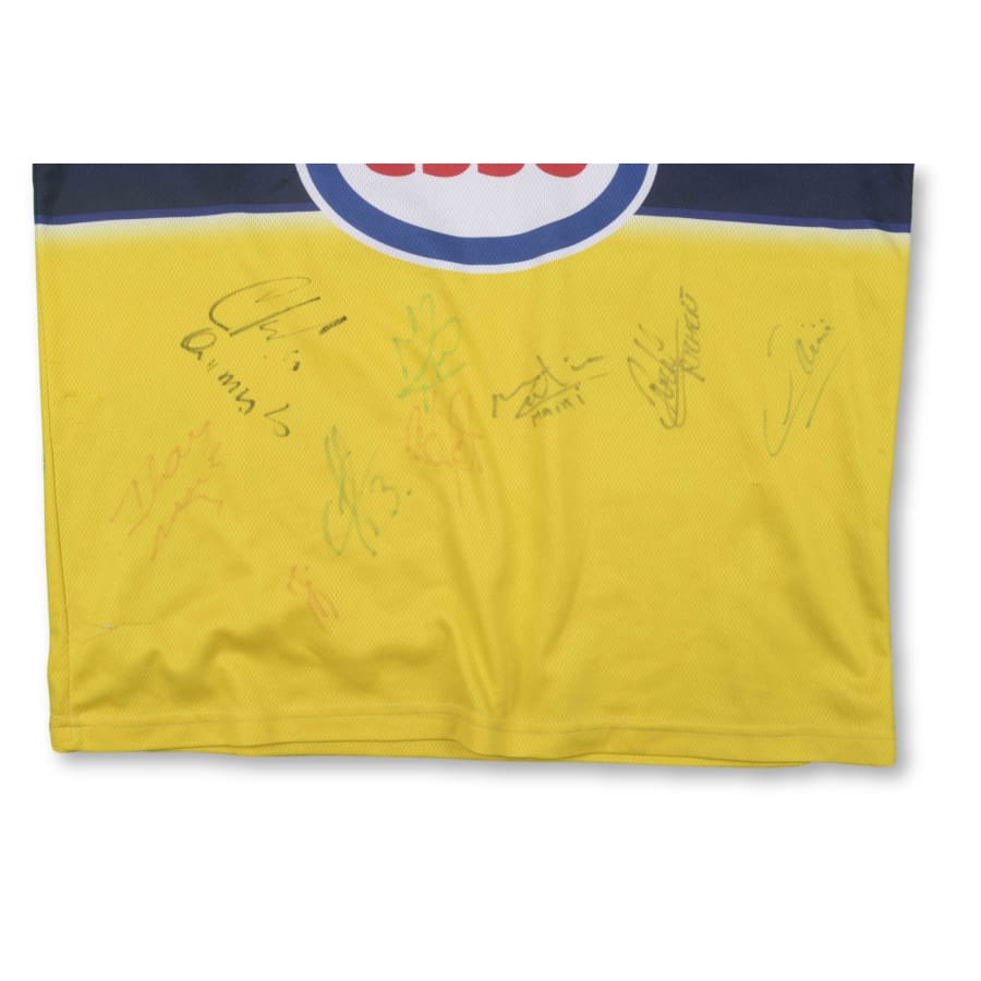 Maillot de football retro supporter dédicacé FC Sochaux-Montbélliard N°17 PEDRETTI 2002-2003 - Champion - FC Sochaux-Montbéliard