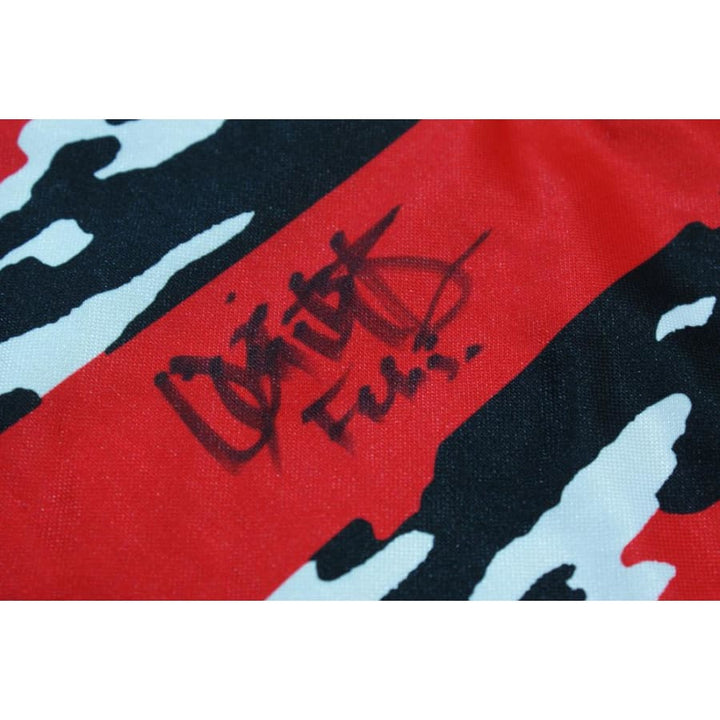 Maillot de football rétro supporter FC Saarbrücken dédicacé années 2000 | Rakuten