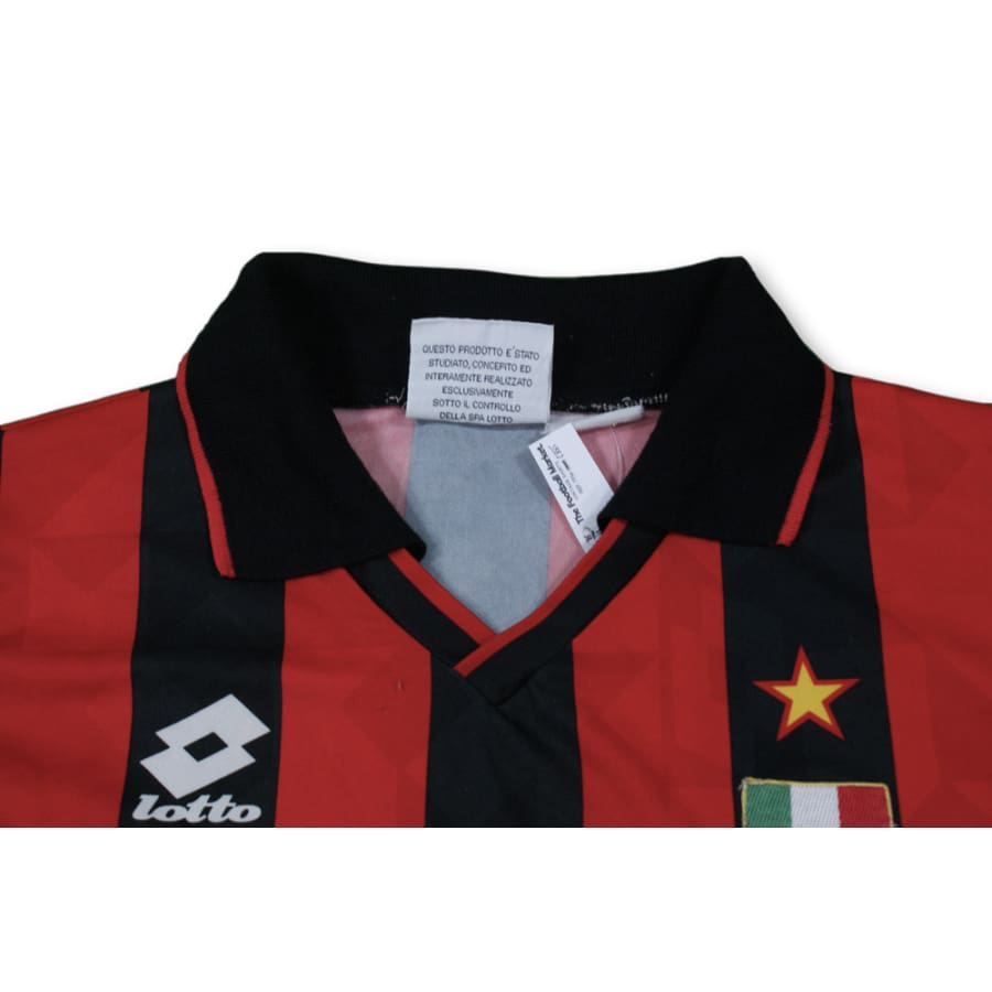 Maillot de football retro supporter Milan AC 1997-1998 - Lotto - Milan AC