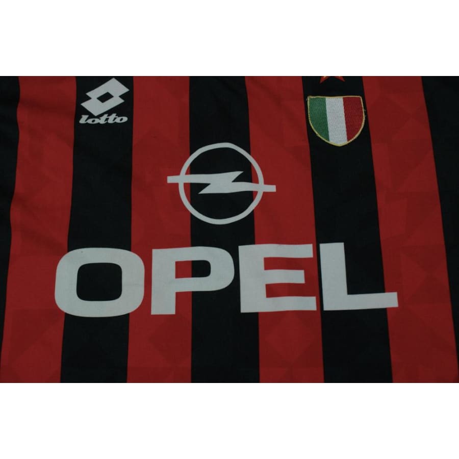 Maillot de football retro supporter Milan AC 1997-1998 - Lotto - Milan AC