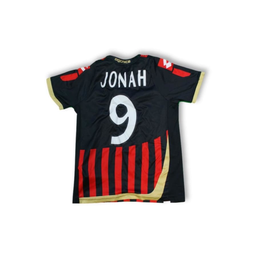 Maillot De Football Vintage UMBRO - Taille XL, Noir Et Rouge, Numéro 9, Manches Longues - Occasion