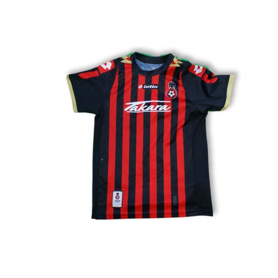 Maillot de football rétro supporter OGC Nice N°9 JONAH années 2000 - Lotto - OGC Nice