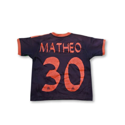 Maillot de football rétro third enfant Olympique de Marseille N°30 MATHEO 2012-2013 - Adidas - Olympique de Marseille