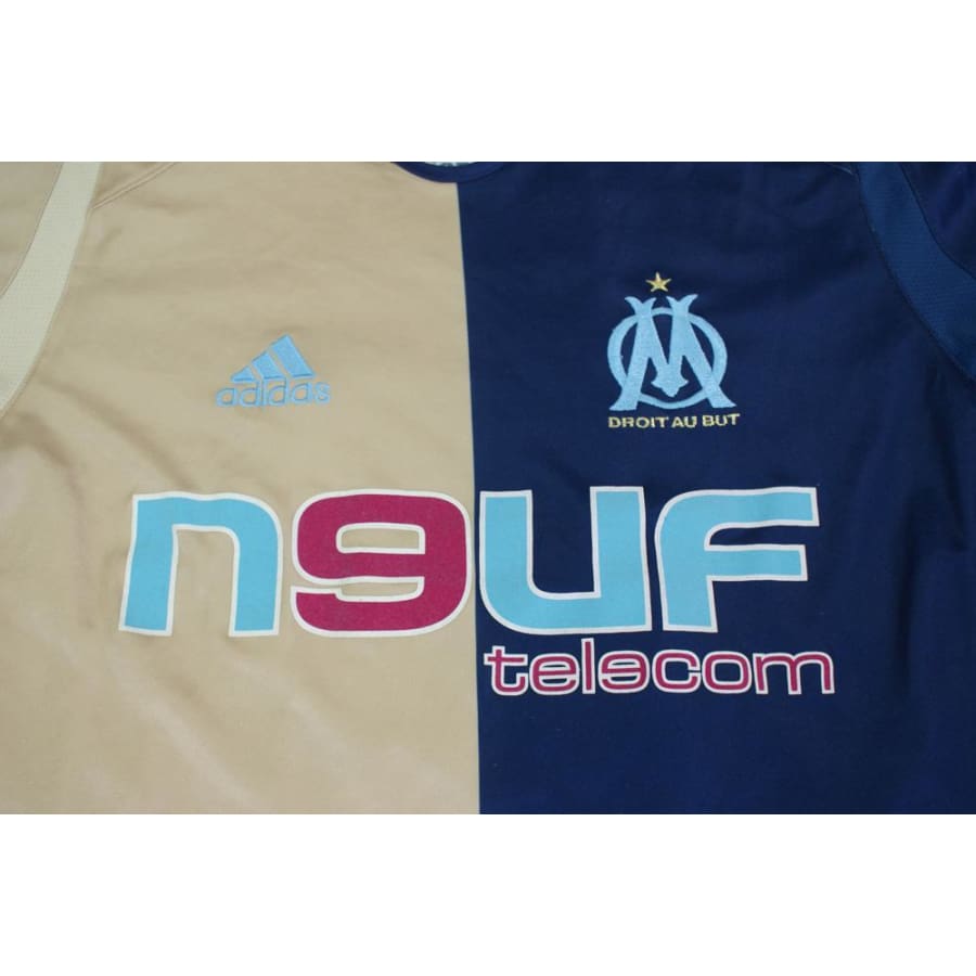 Maillot de football rétro third Olympique de Marseille N°10 PAGIS 2005-2006 - Adidas - Olympique de Marseille